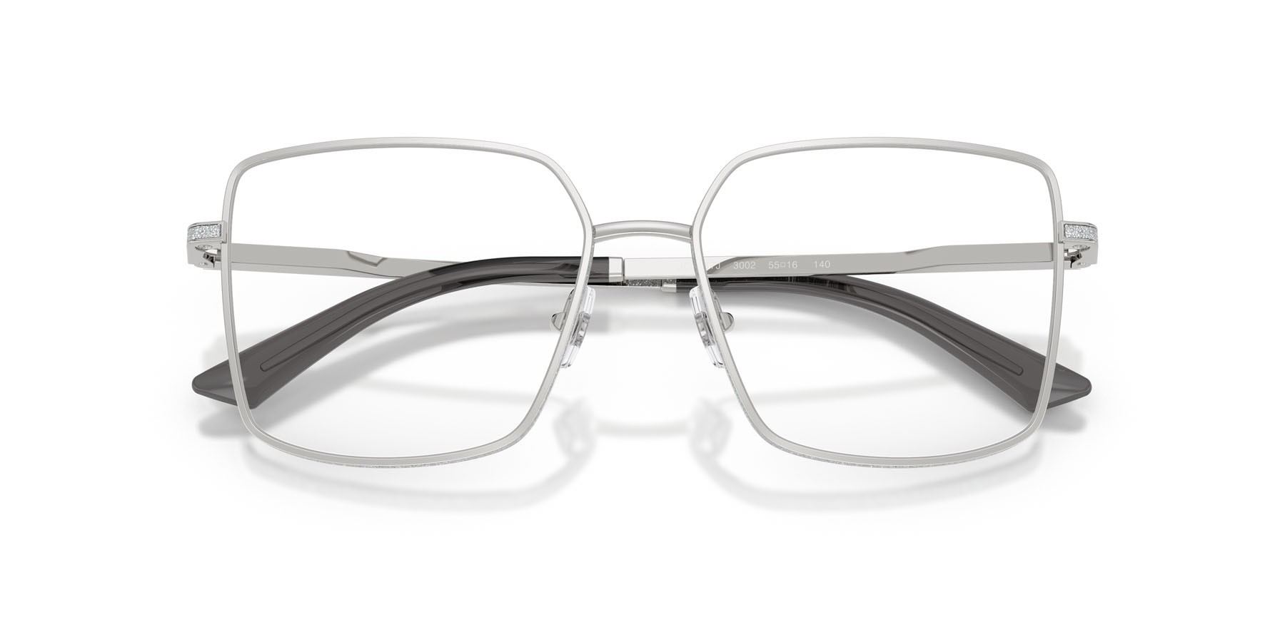 Eyeglasses Jimmy Choo JC 2017J (3002) color argento shape square lenses lente demo