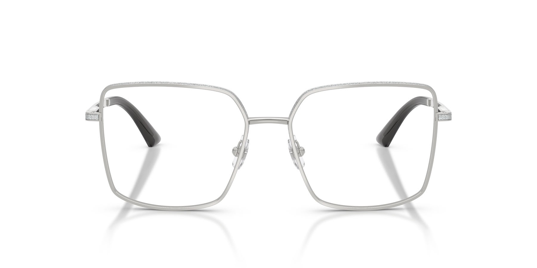 Eyeglasses Jimmy Choo JC 2017J (3002) color argento shape square lenses lente demo