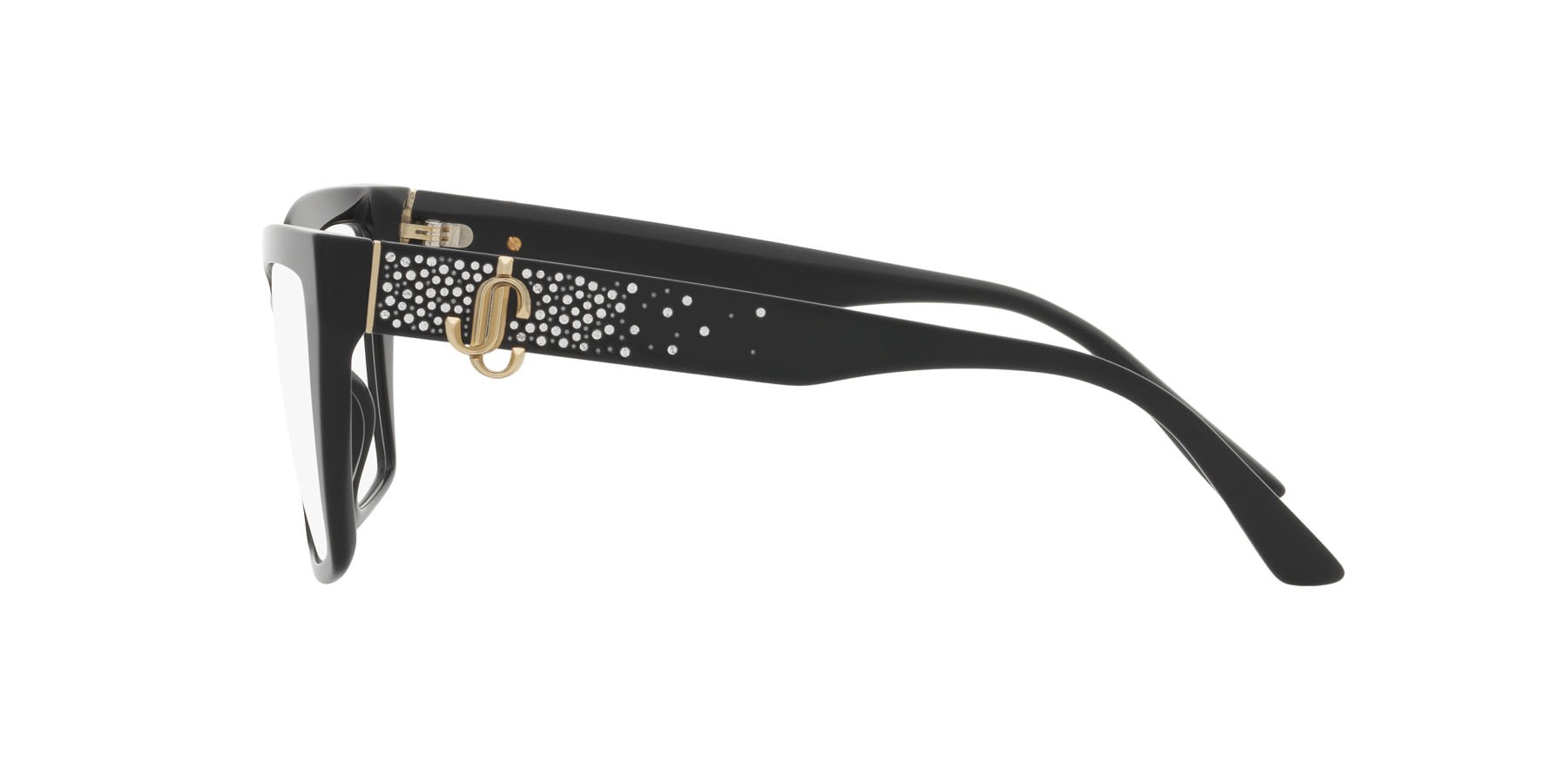 Eyeglasses Jimmy Choo JC 3017U (5053) color nero shape cat eye lenses lente demo