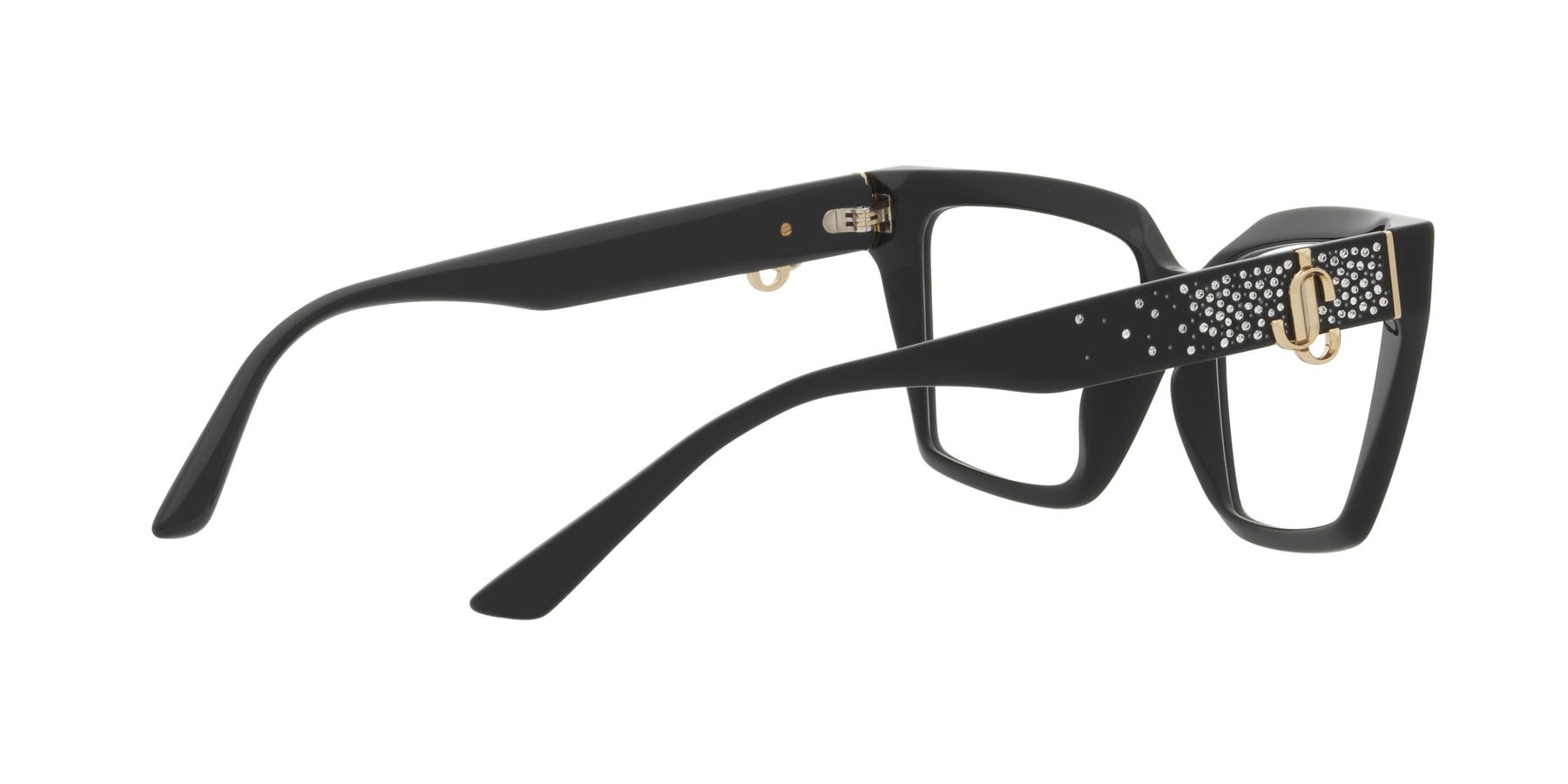 Eyeglasses Jimmy Choo JC 3017U (5053) color nero shape cat eye lenses lente demo