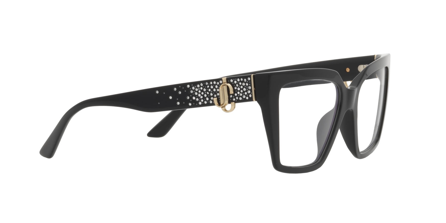 Eyeglasses Jimmy Choo JC 3017U (5053) color nero shape cat eye lenses lente demo