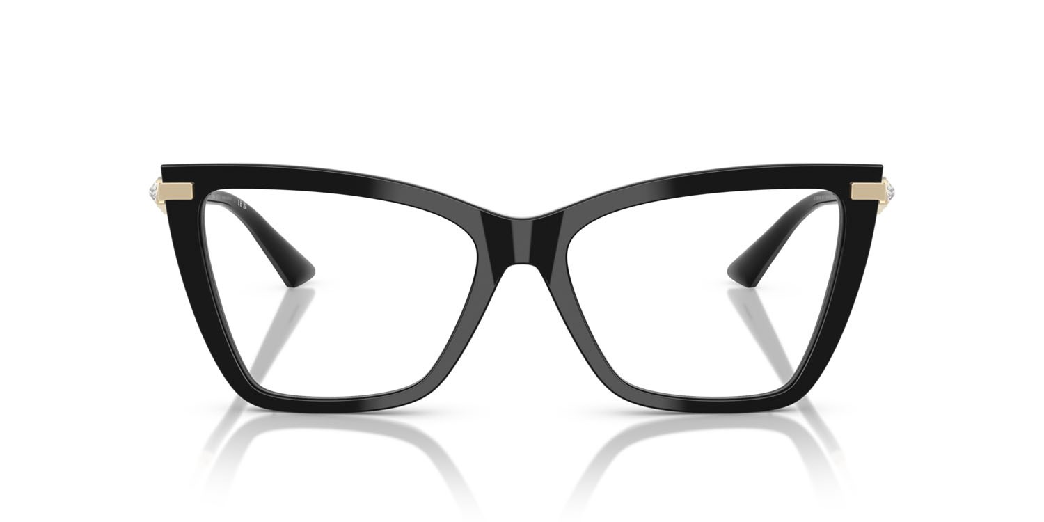 Eyeglasses Jimmy Choo JC 3020B (5017) color nero shape cat eye lenses lente demo