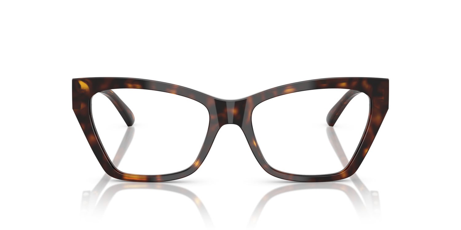 Eyeglasses Jimmy Choo JC 3021H (5002) color havana shape cat eye lenses lente demo