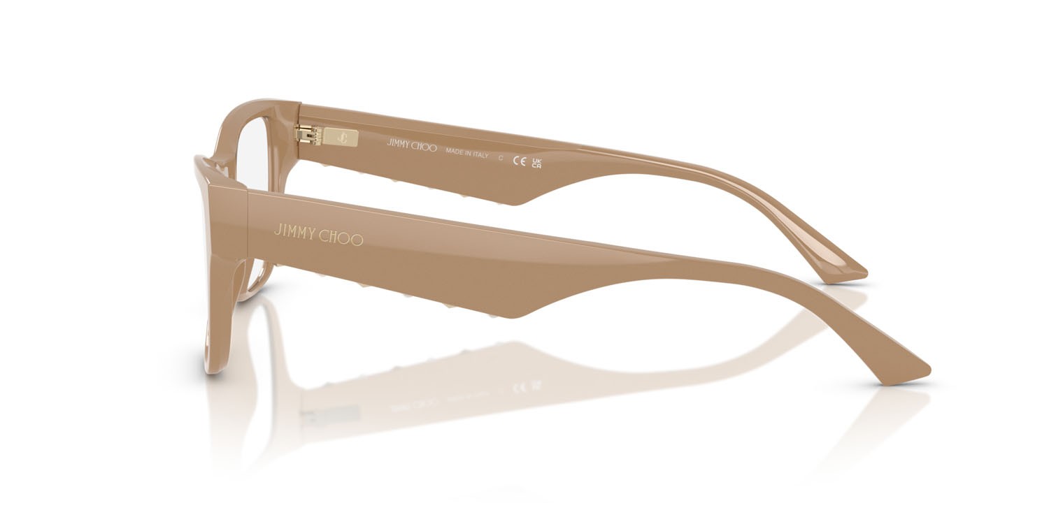 Eyeglasses Jimmy Choo JC 3022H (5058) color marrone biscotto shape square lenses lente demo