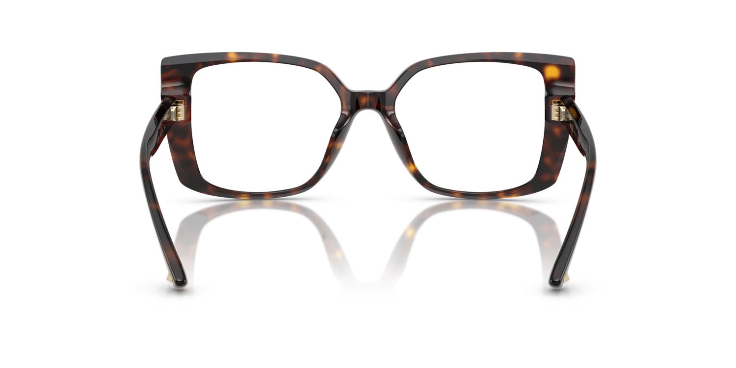 Eyeglasses Jimmy Choo JC 3024U (5002) color havana shape butterfly lenses lente demo