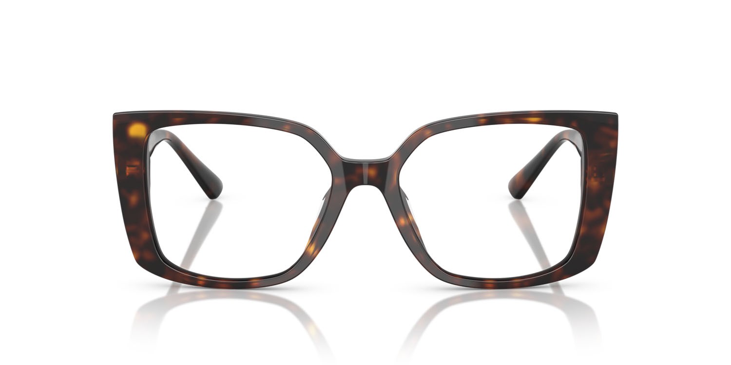 Eyeglasses Jimmy Choo JC 3024U (5002) color havana shape butterfly lenses lente demo