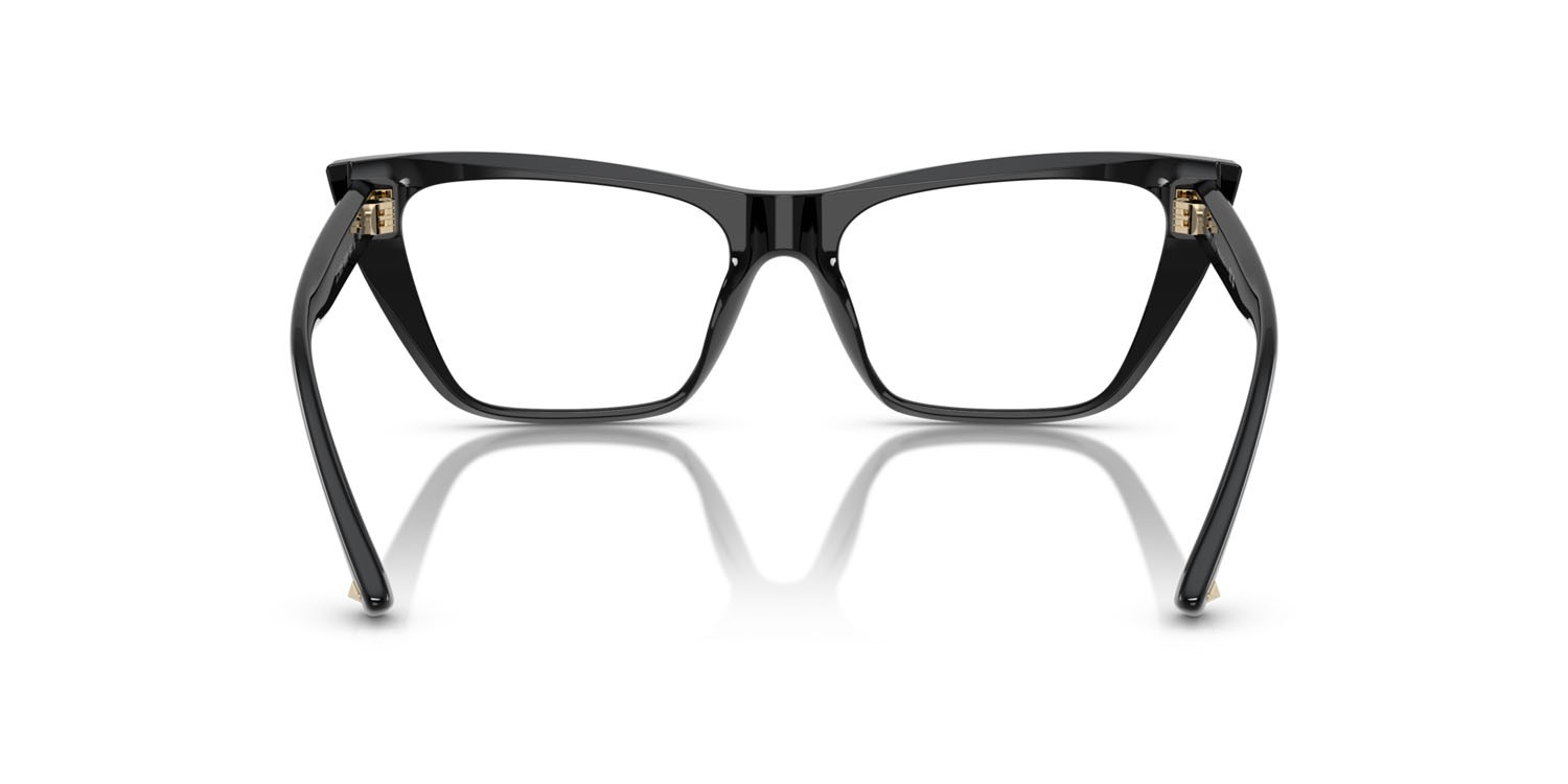 Eyeglasses Jimmy Choo JC 3025 (5000) color nero shape cat eye lenses lente demo