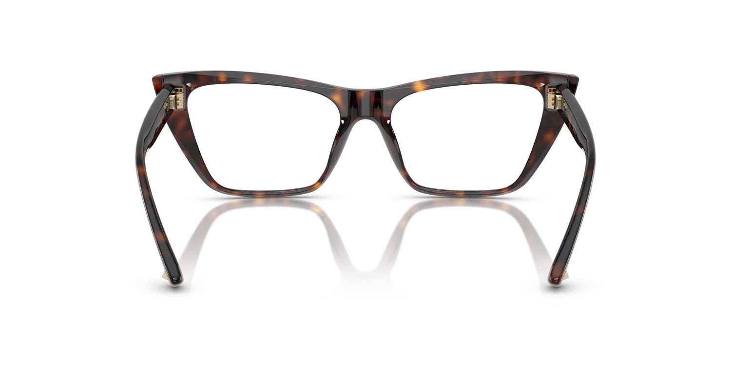 Eyeglasses Jimmy Choo JC 3025 (5002) color havana shape cat eye lenses lente demo