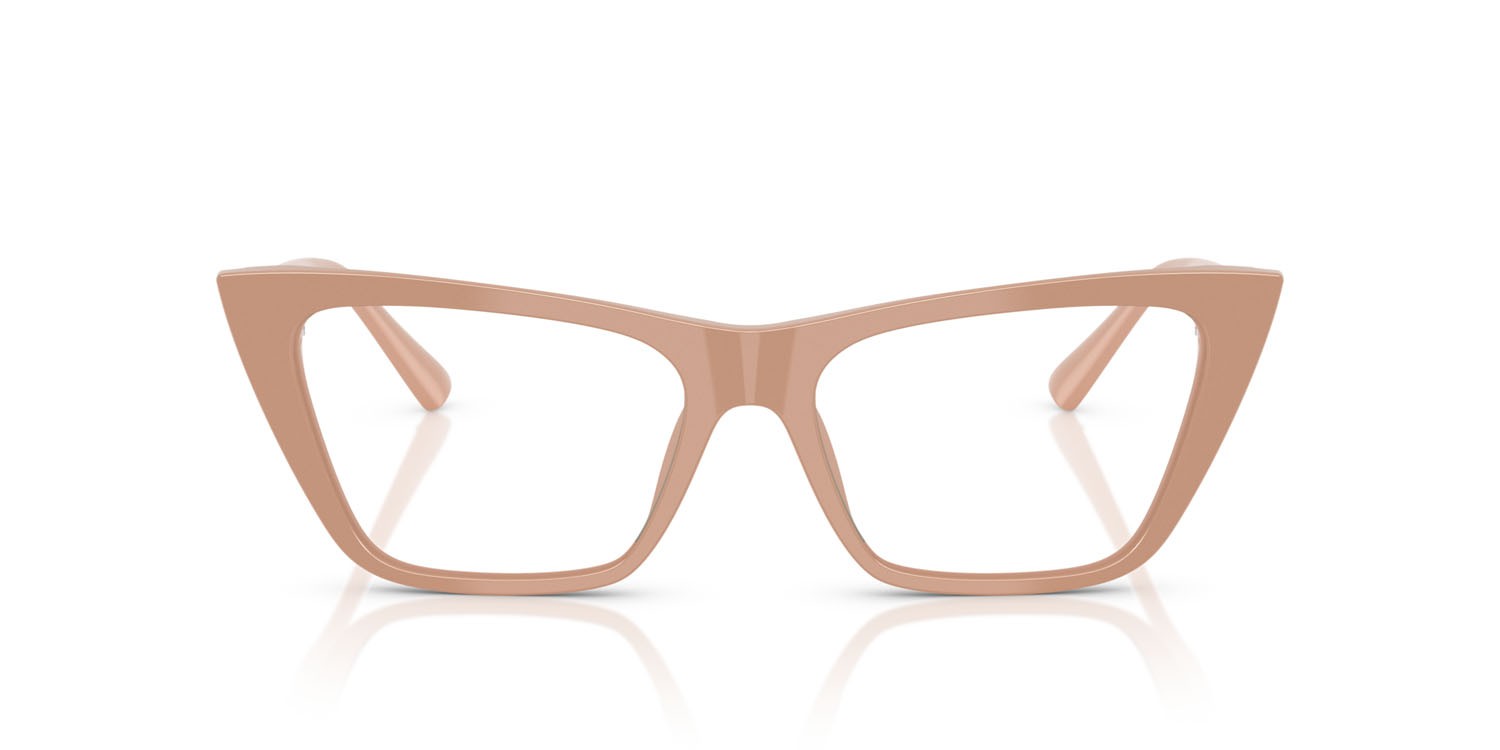 Eyeglasses Jimmy Choo JC 3025 (5019) color rosa shape cat eye lenses lente demo