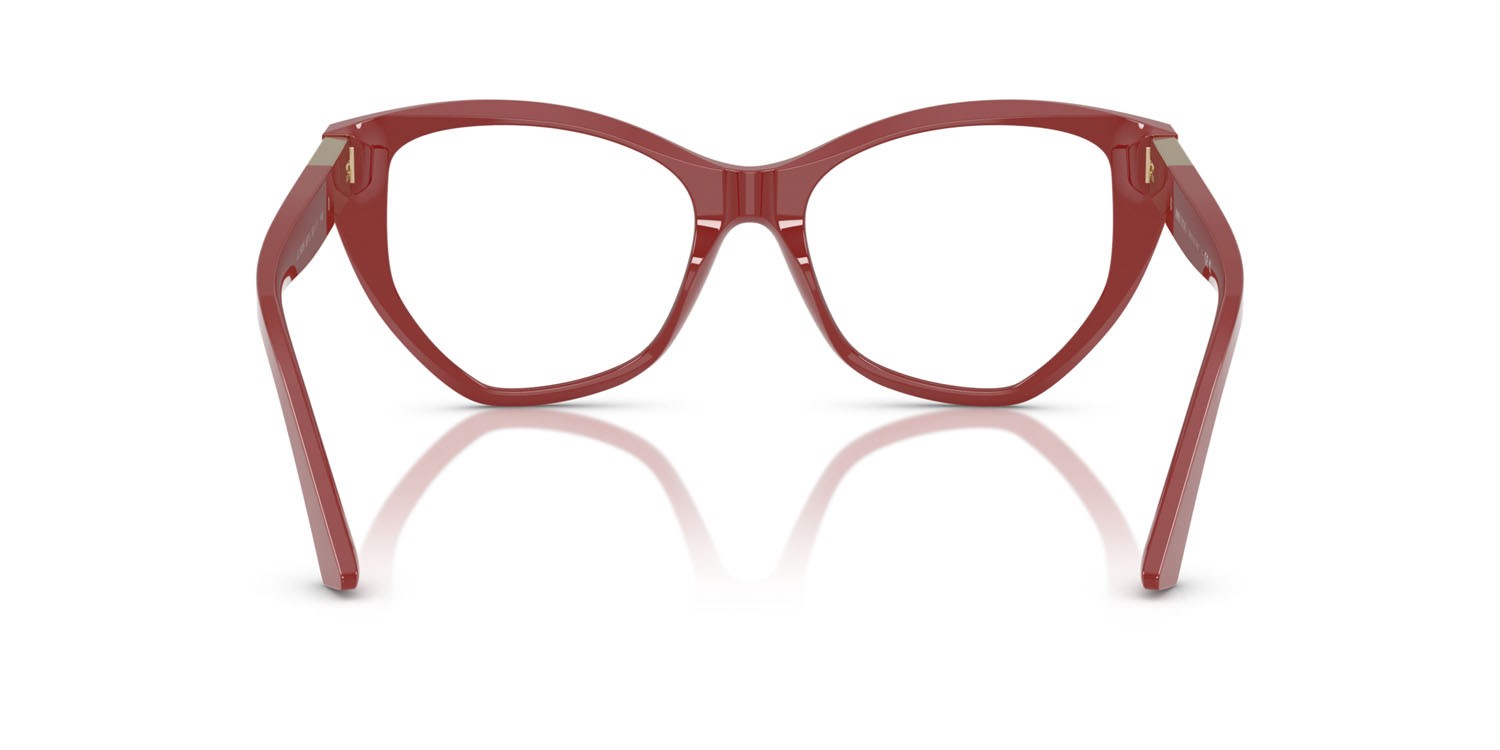 Eyeglasses Jimmy Choo JC 3026 (5013) color mirtillo rosso shape irregular lenses lente demo