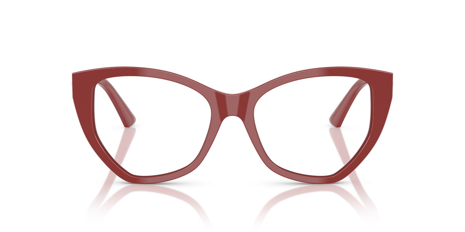 Eyeglasses Jimmy Choo JC 3026 (5013) color mirtillo rosso shape irregular lenses lente demo