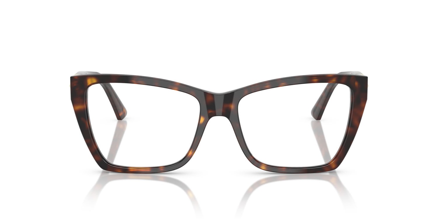 Eyeglasses Jimmy Choo JC 3028 (5002) color havana shape cat eye lenses lente demo