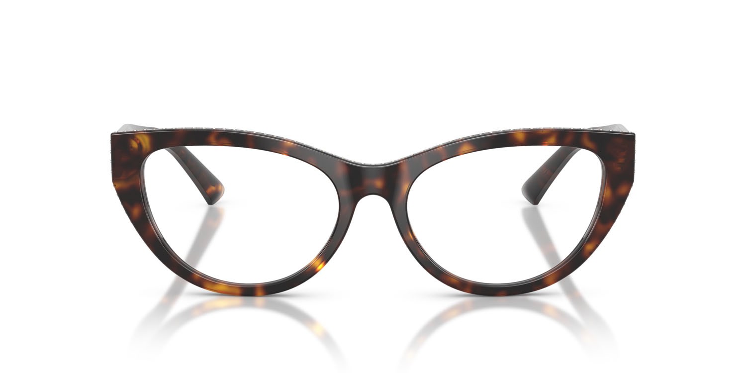 Eyeglasses Jimmy Choo JC 3030B (5002) color havana shape cat eye lenses lente demo