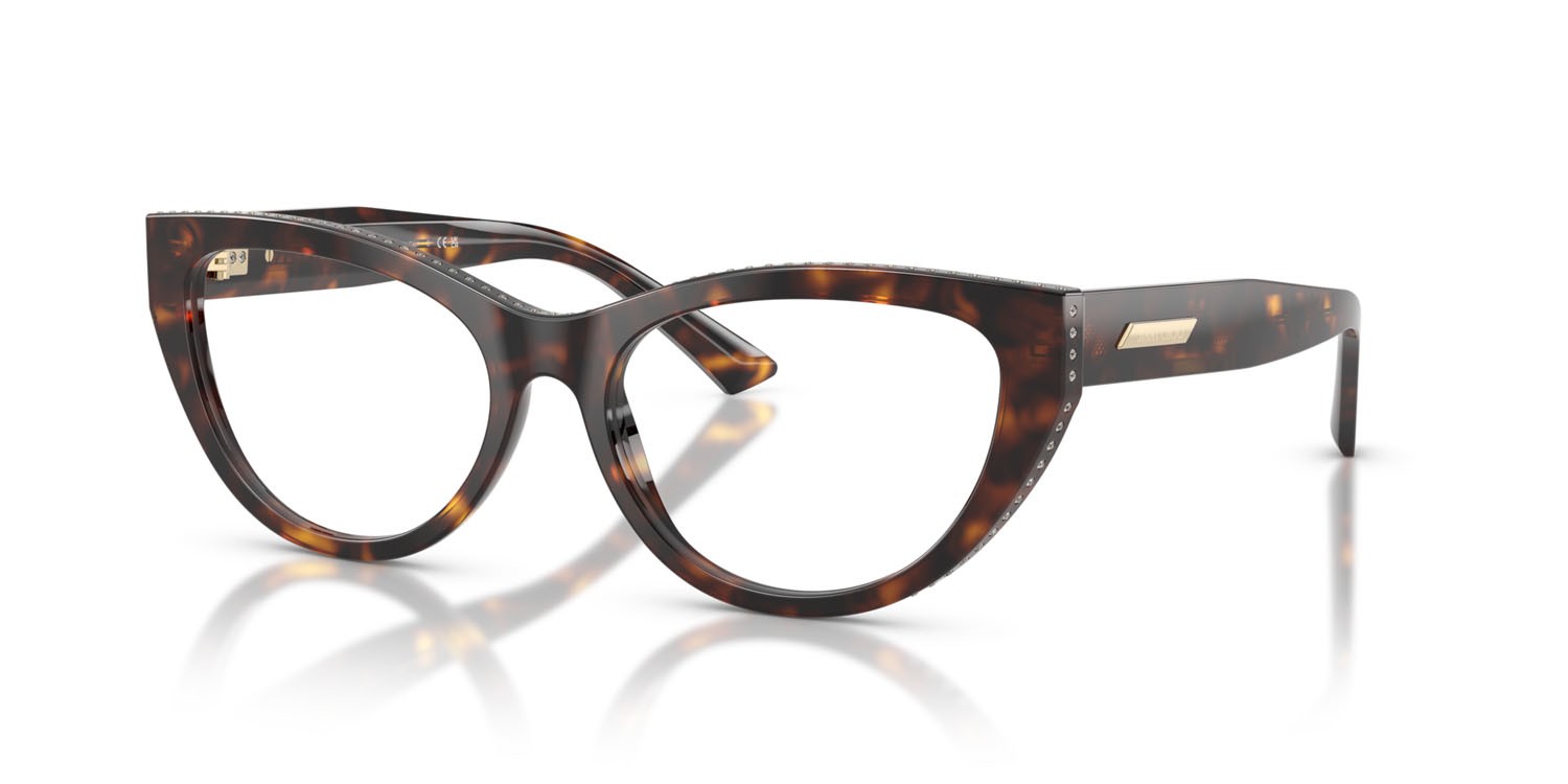 Eyeglasses Jimmy Choo JC 3030B (5002) color havana shape cat eye lenses lente demo