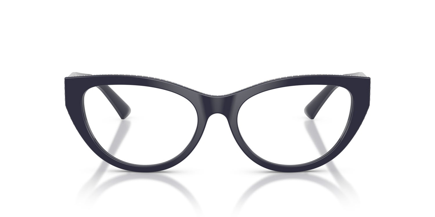Eyeglasses Jimmy Choo JC 3030B (5016) color blu navy shape cat eye lenses lente demo