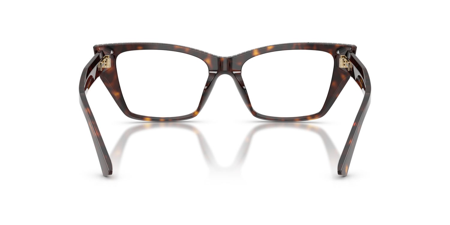 Eyeglasses Jimmy Choo JC 3031BU (5002) color havana shape cat eye lenses lente demo