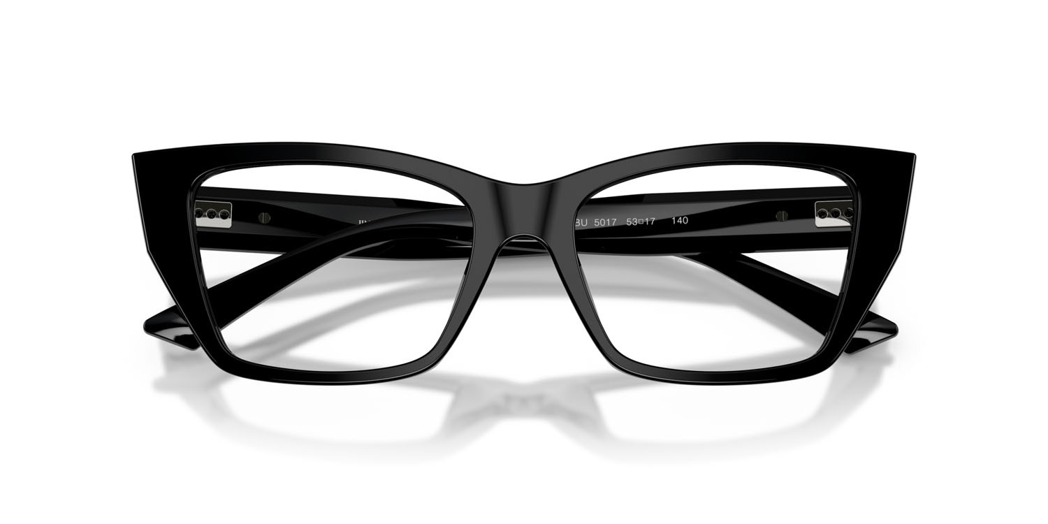 Eyeglasses Jimmy Choo JC 3031BU (5017) color nero shape cat eye lenses lente demo