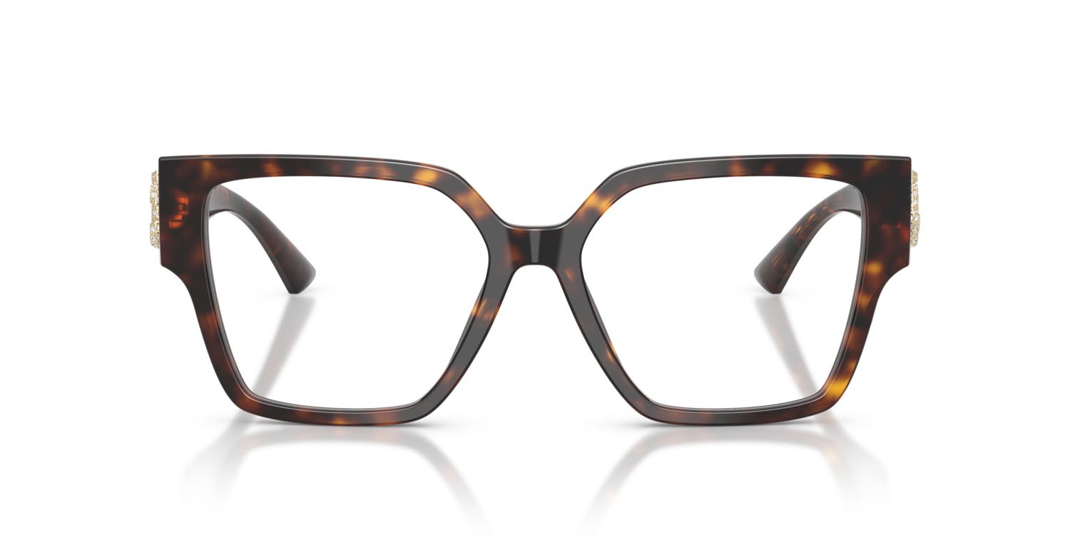 Eyeglasses Jimmy Choo JC 3032B (5002) color havana shape square lenses lente demo