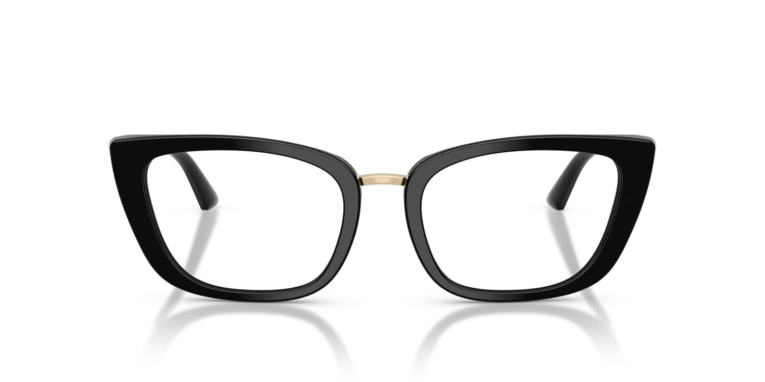 Eyeglasses Jimmy Choo JC 3034HB (5000) color nero shape cat eye lenses lente demo