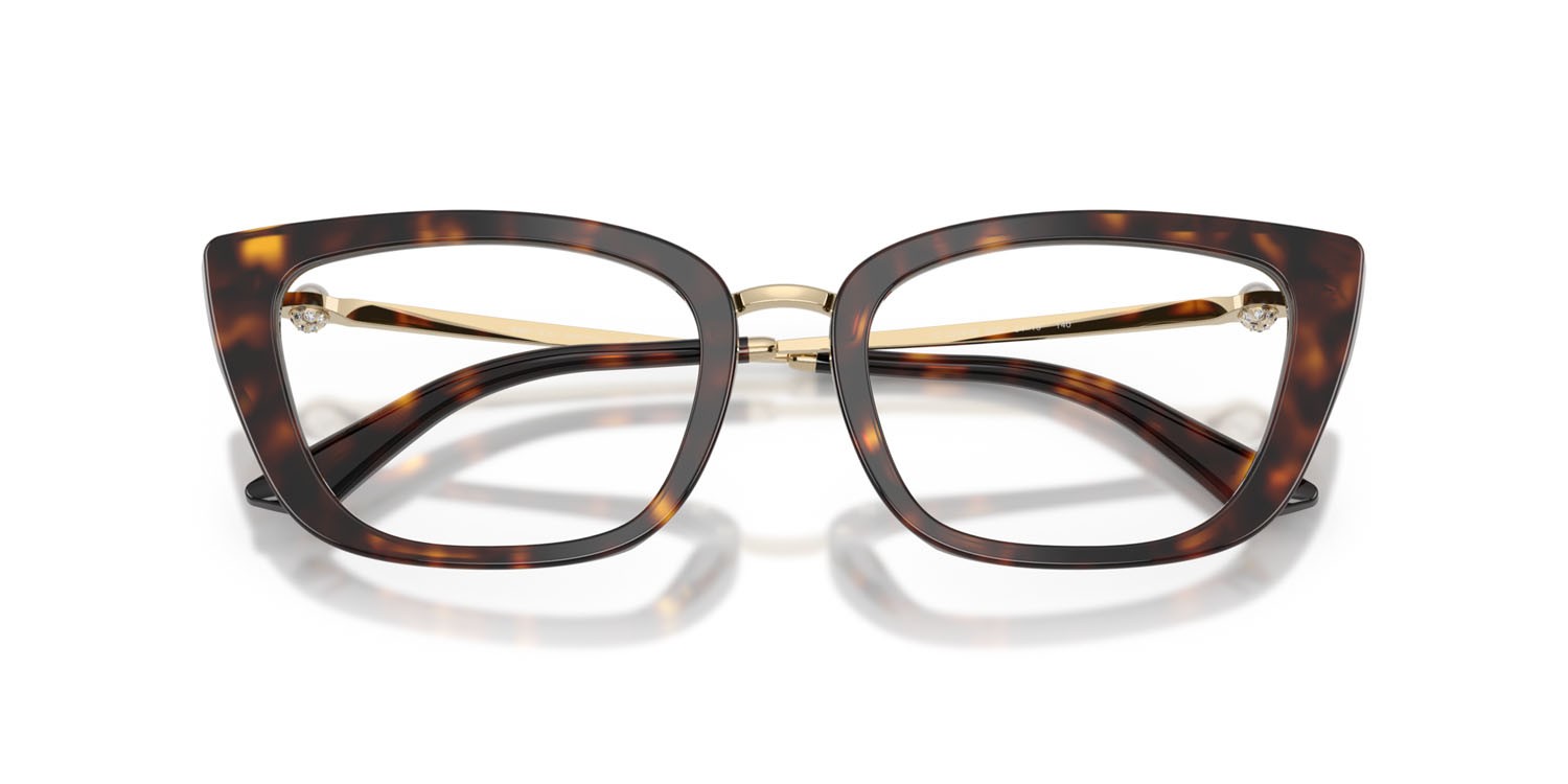 Eyeglasses Jimmy Choo JC 3034HB (5002) color havana shape cat eye lenses lente demo