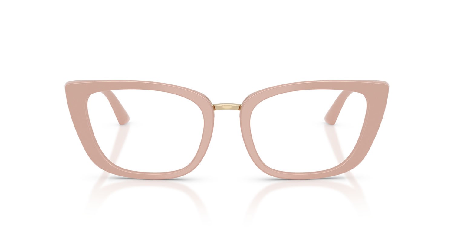 Eyeglasses Jimmy Choo JC 3034HB (5014) color rosa shape cat eye lenses lente demo