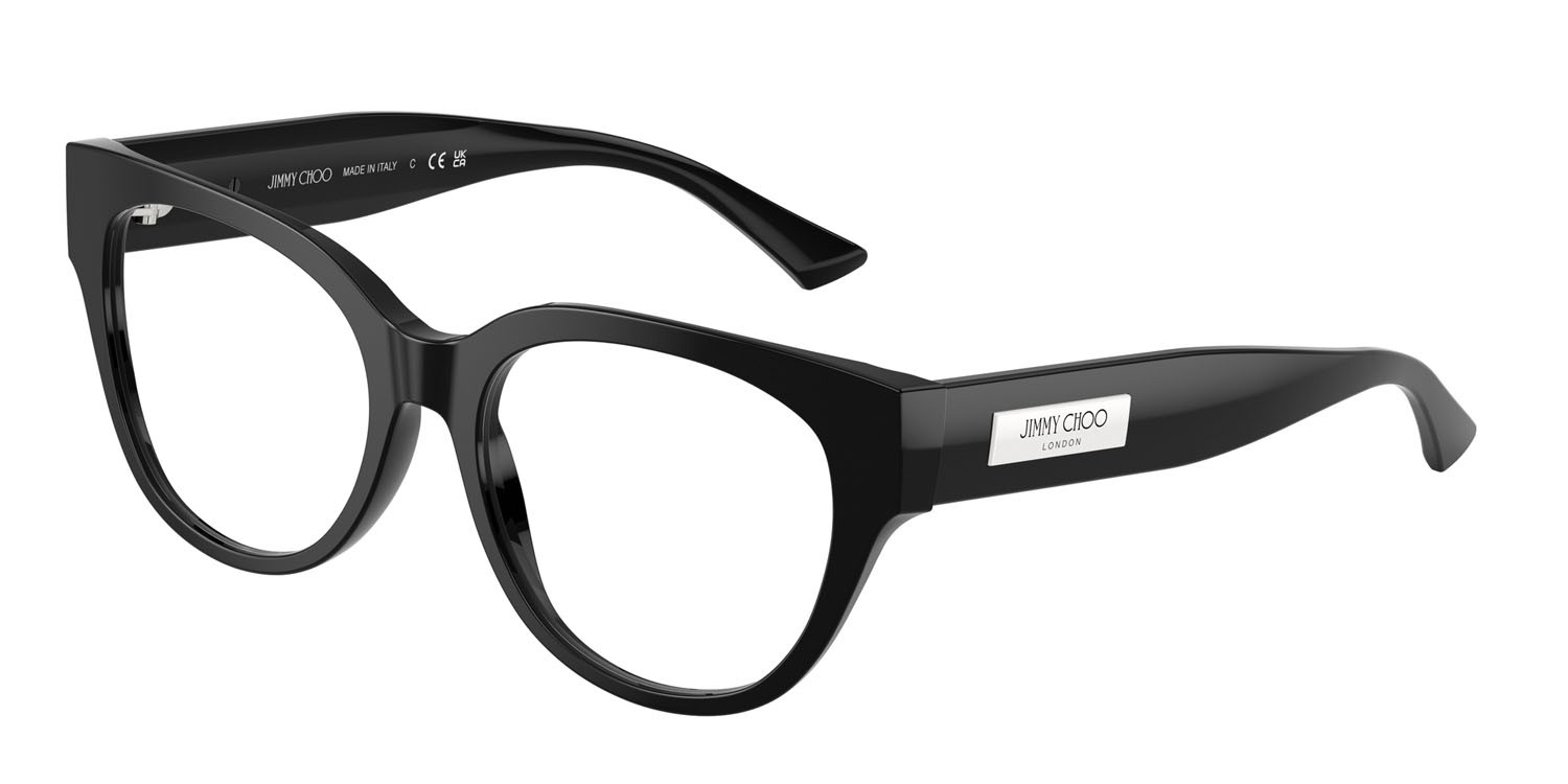 Eyeglasses Jimmy Choo JC 3035 (5000) color nero shape pantos lenses lente demo