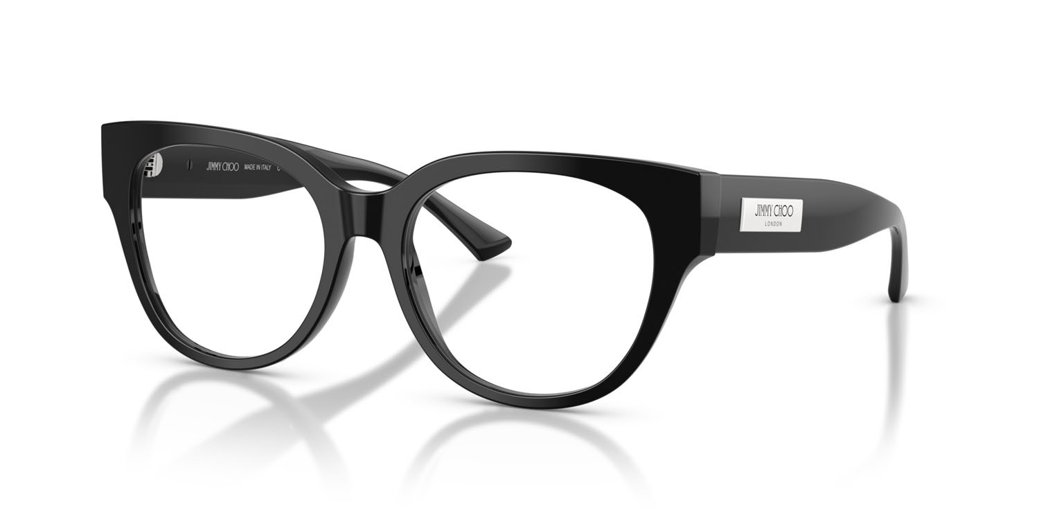 Eyeglasses Jimmy Choo JC 3035 (5000) color nero shape pantos lenses lente demo