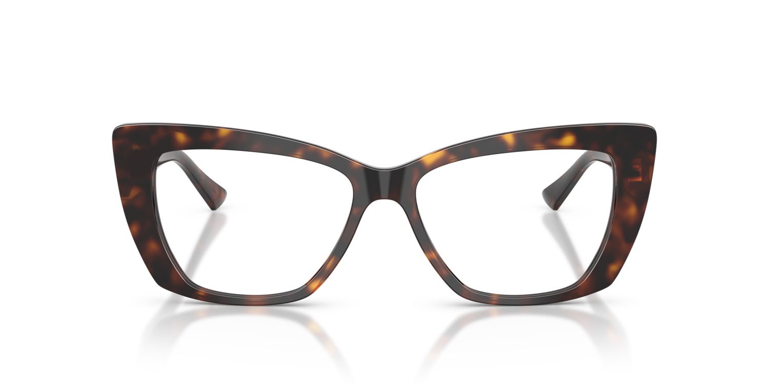 Eyeglasses Jimmy Choo JC 3036 (5002) color havana shape cat eye lenses lente demo