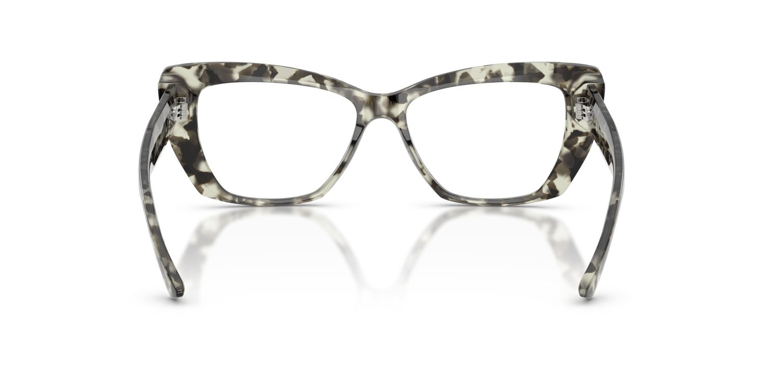 Eyeglasses Jimmy Choo JC 3036 (5068) color opale avana latte shape cat eye lenses lente demo