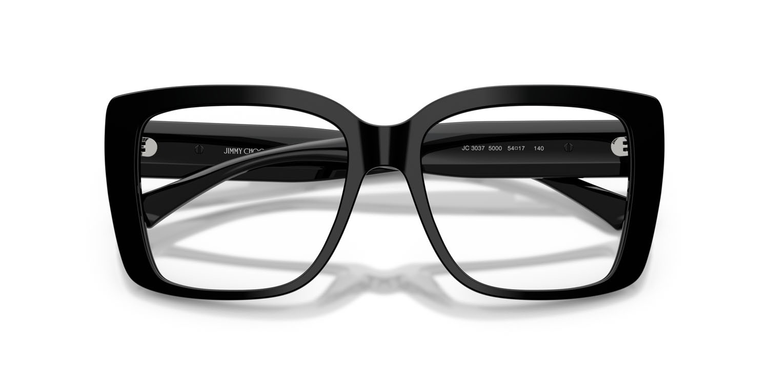 Eyeglasses Jimmy Choo JC 3037 (5000) color nero shape square lenses lente demo