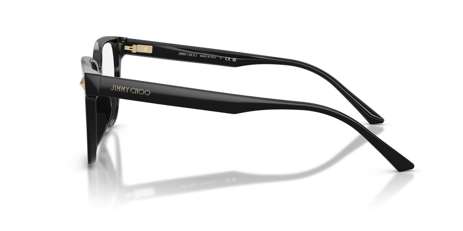 Eyeglasses Jimmy Choo JC 3038D (5000) color nero shape square lenses lente demo