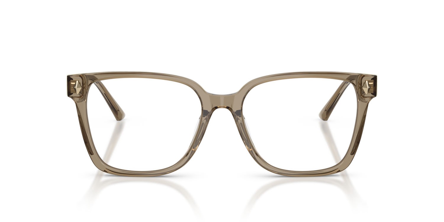 Eyeglasses Jimmy Choo JC 3038D (5051) color marrone trasparente shape square lenses lente demo