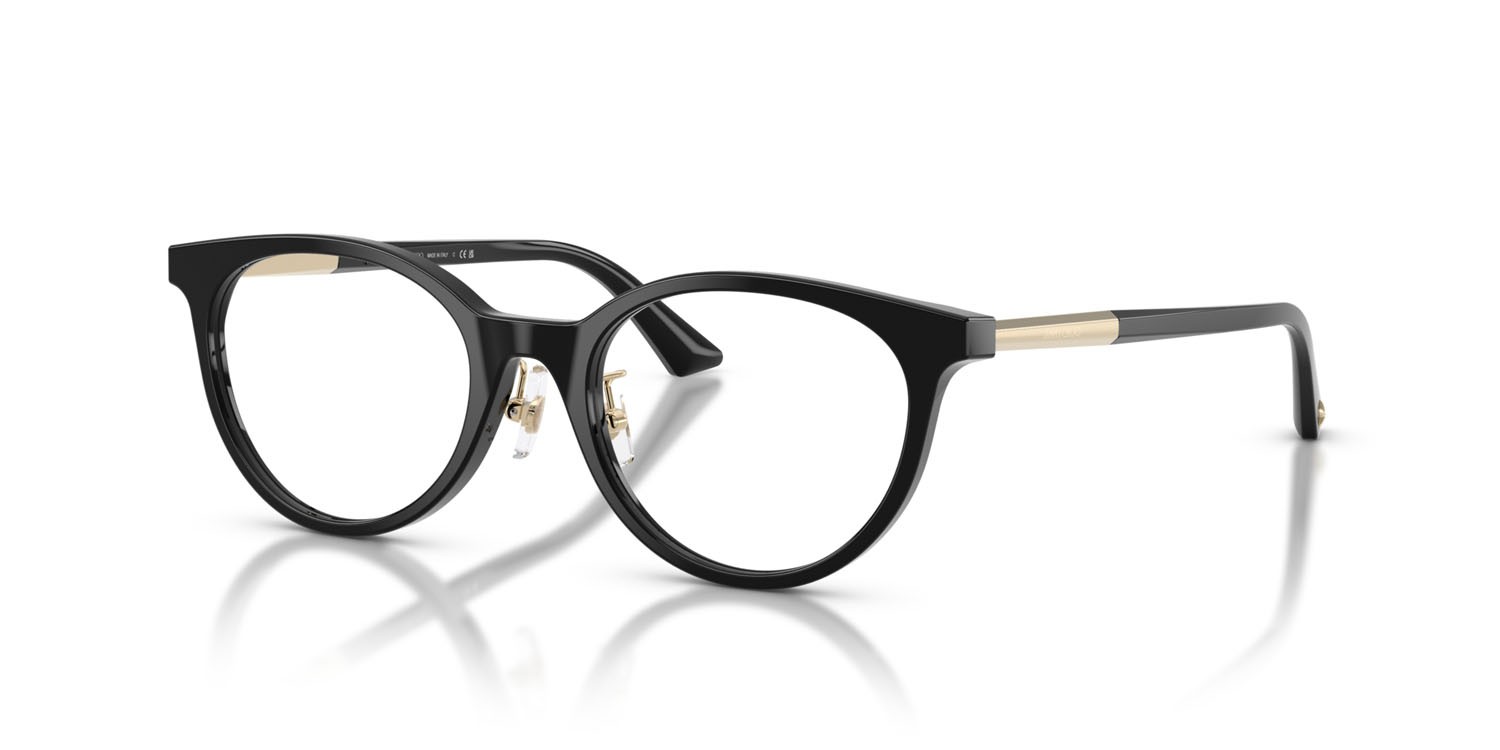 Eyeglasses Jimmy Choo JC 3039D (5000) color nero shape round lenses lente demo