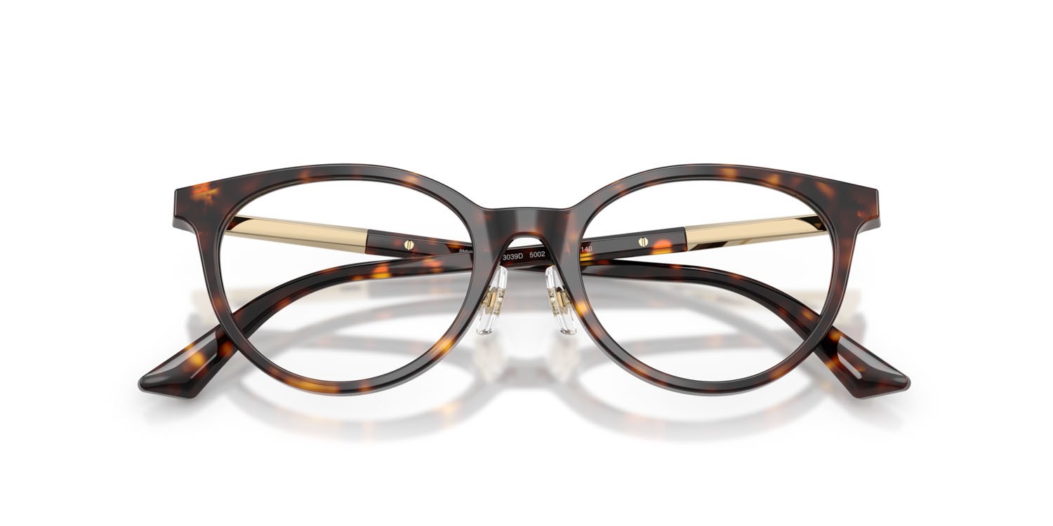 Eyeglasses Jimmy Choo JC 3039D (5002) color havana shape round lenses lente demo