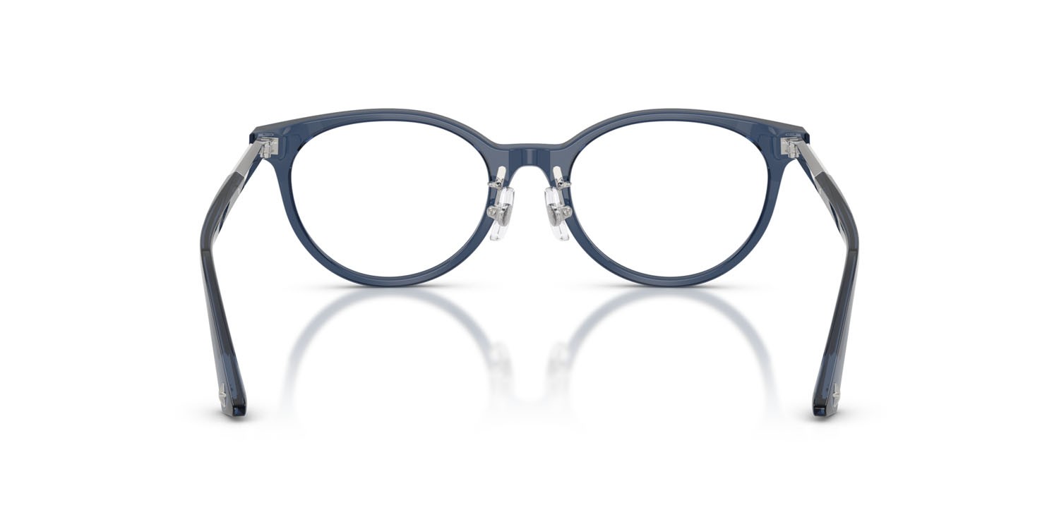 Eyeglasses Jimmy Choo JC 3039D (5035) color blu navy trasparente shape round lenses lente demo