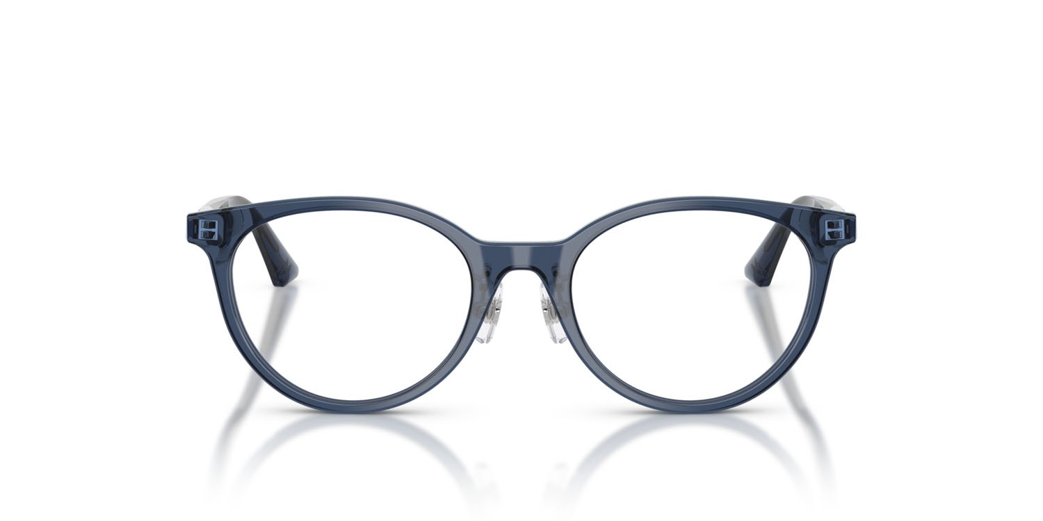 Eyeglasses Jimmy Choo JC 3039D (5035) color blu navy trasparente shape round lenses lente demo