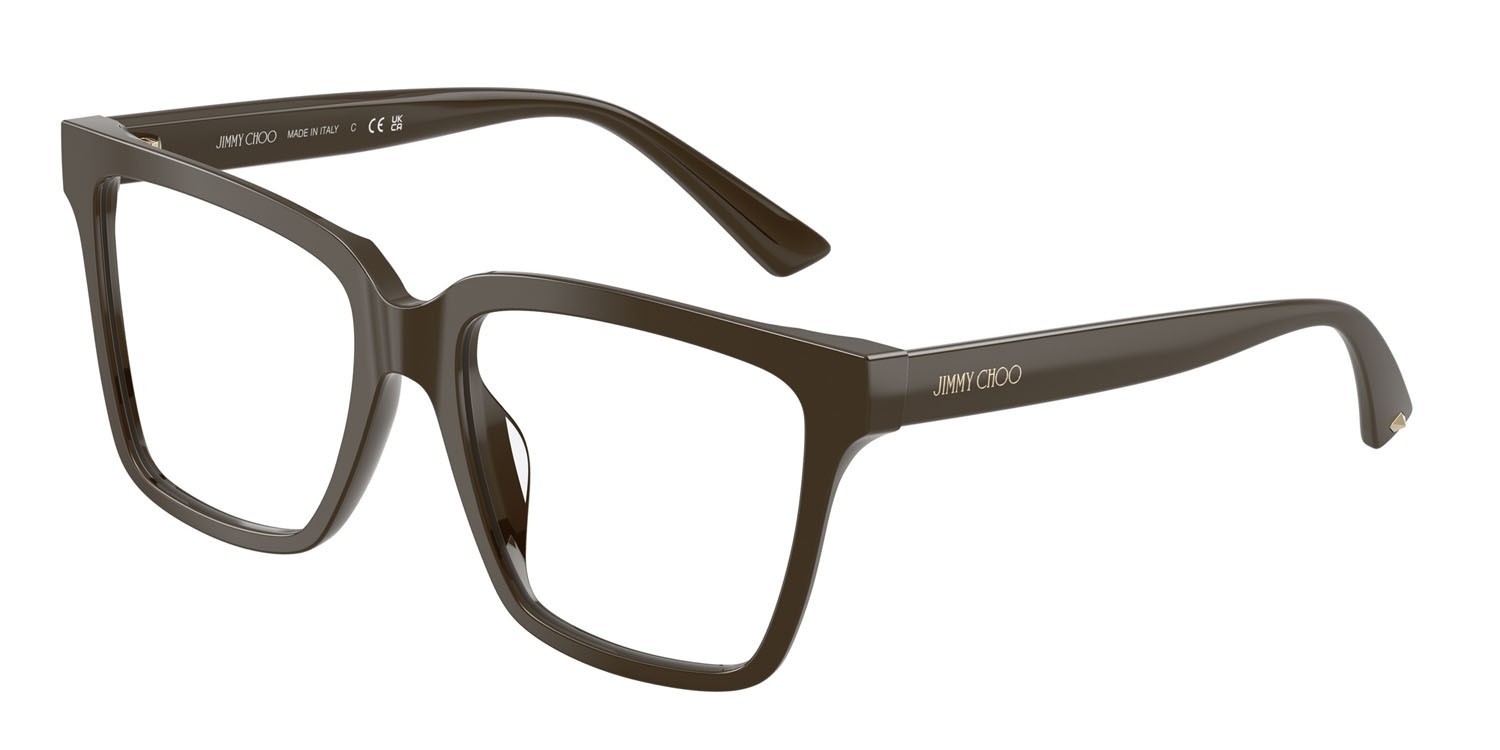 Eyeglasses Jimmy Choo JC 3040U (5060) color verde cappero shape square lenses lente demo