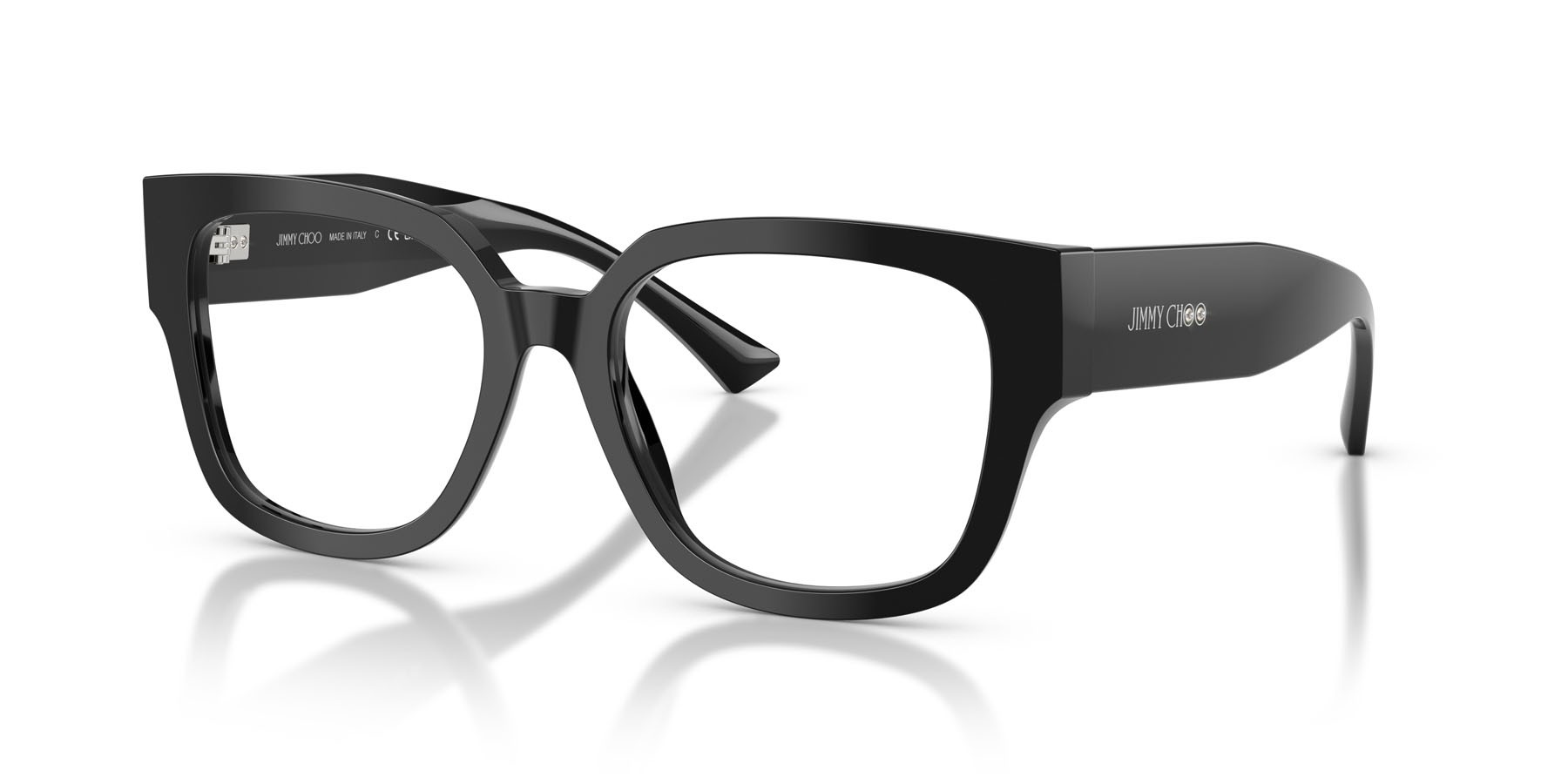 Eyeglasses Jimmy Choo JC 3042B (5000) color nero shape square lenses lente demo