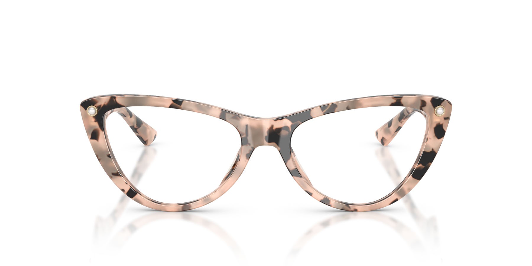 Occhiali da vista Jimmy Choo JC 3044HU (5080) colore havana rosa forma cat eye lenti lente demo