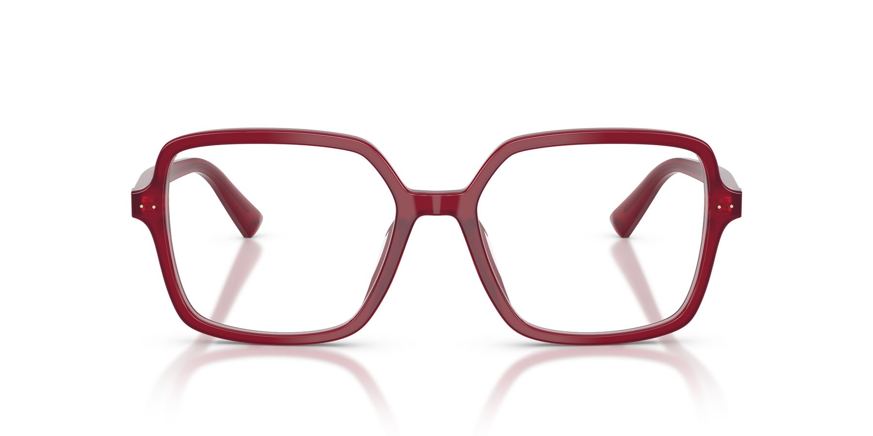 Eyeglasses Jimmy Choo JC 3046U (5081) color mirtillo opalino shape square lenses lente demo