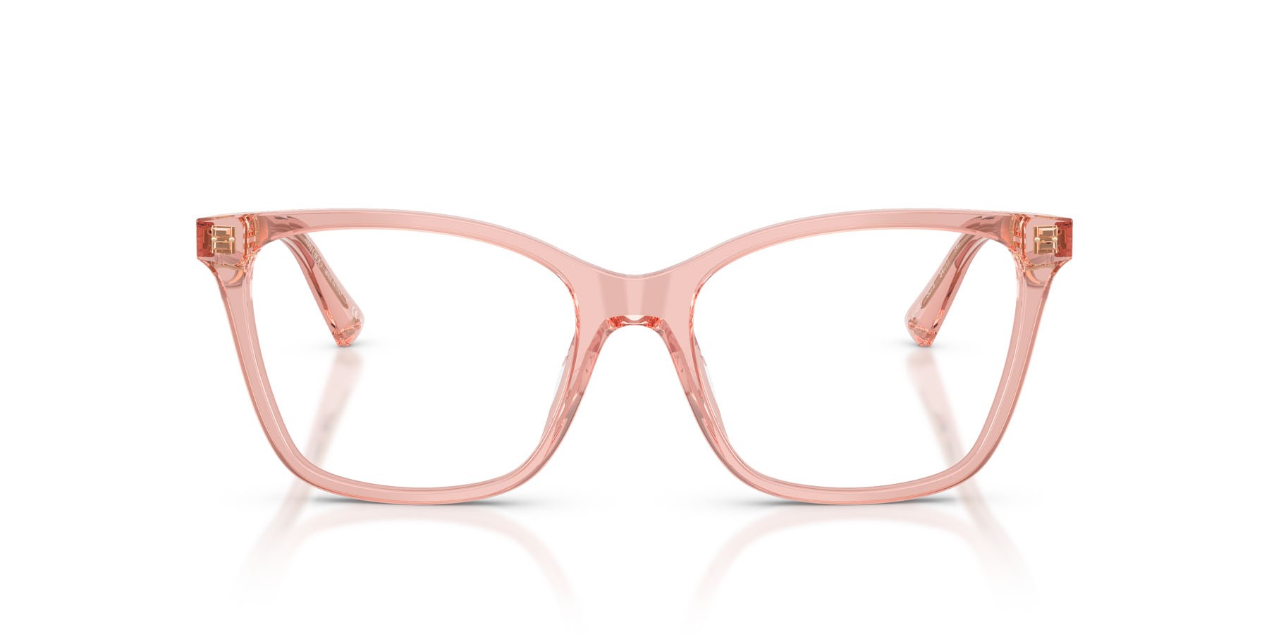 Eyeglasses Jimmy Choo JC 3048U (5079) color rosa chiaro trasparente shape square lenses lente demo