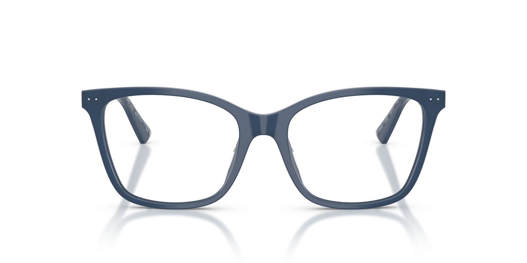 Eyeglasses Jimmy Choo JC 3048U (5088) color navy opalino shape square lenses lente demo