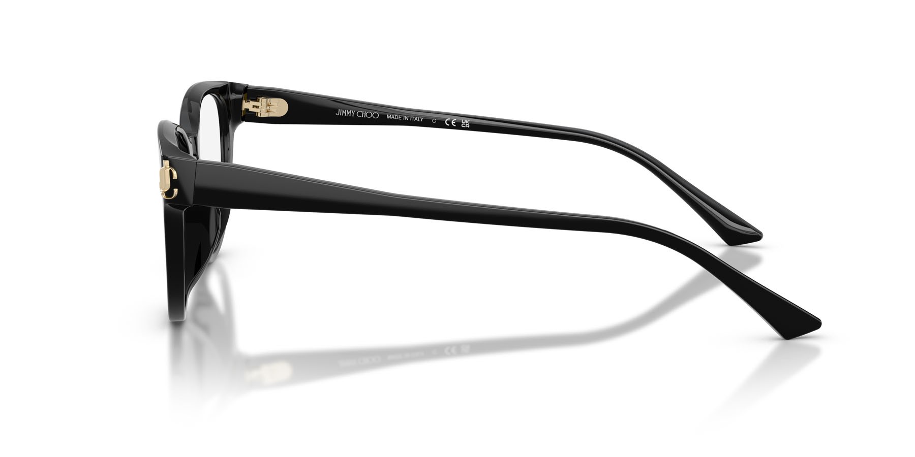 Eyeglasses Jimmy Choo JC 3051D (5000) color nero shape pantos lenses lente demo