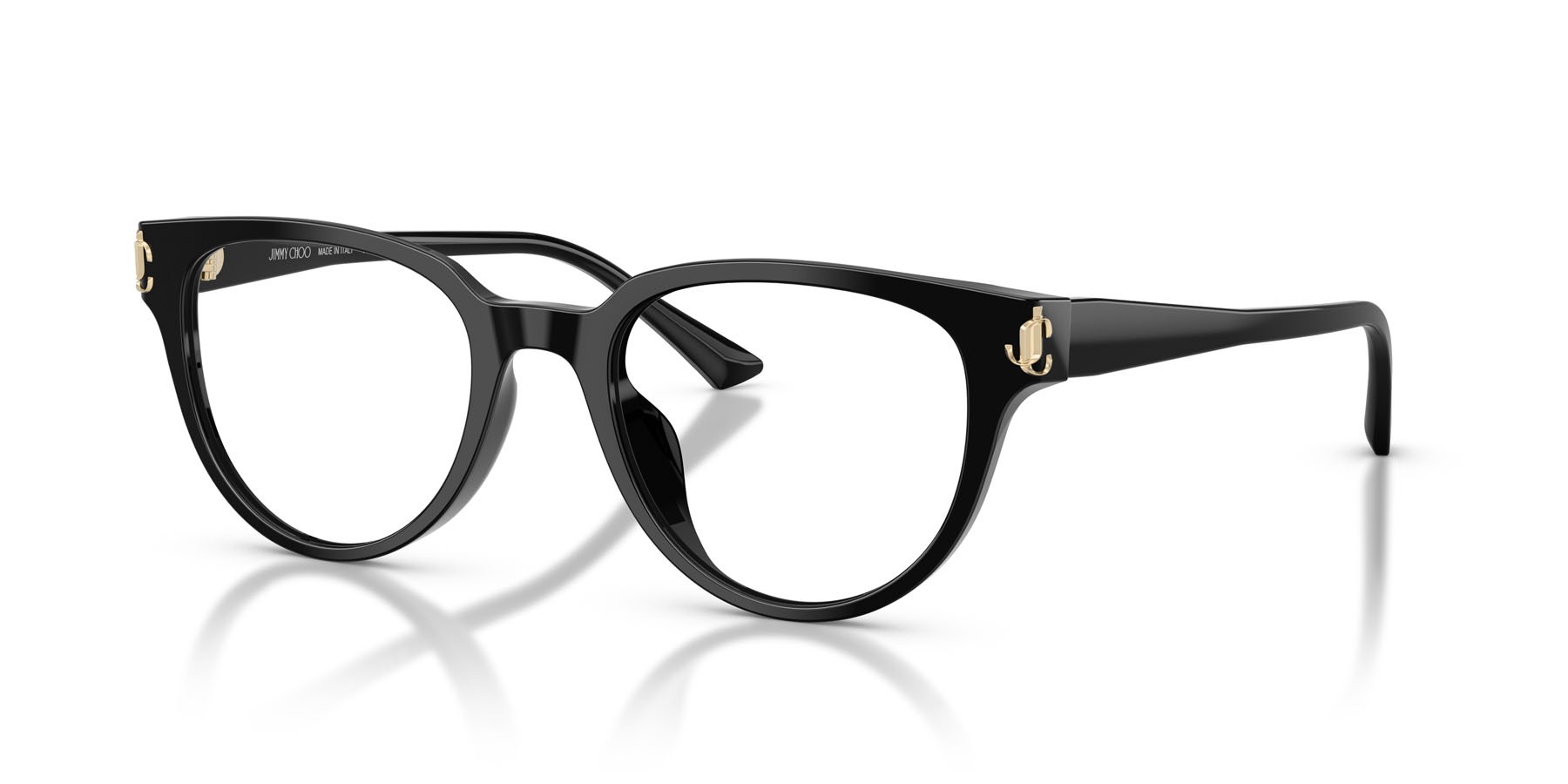 Eyeglasses Jimmy Choo JC 3051D (5000) color nero shape pantos lenses lente demo