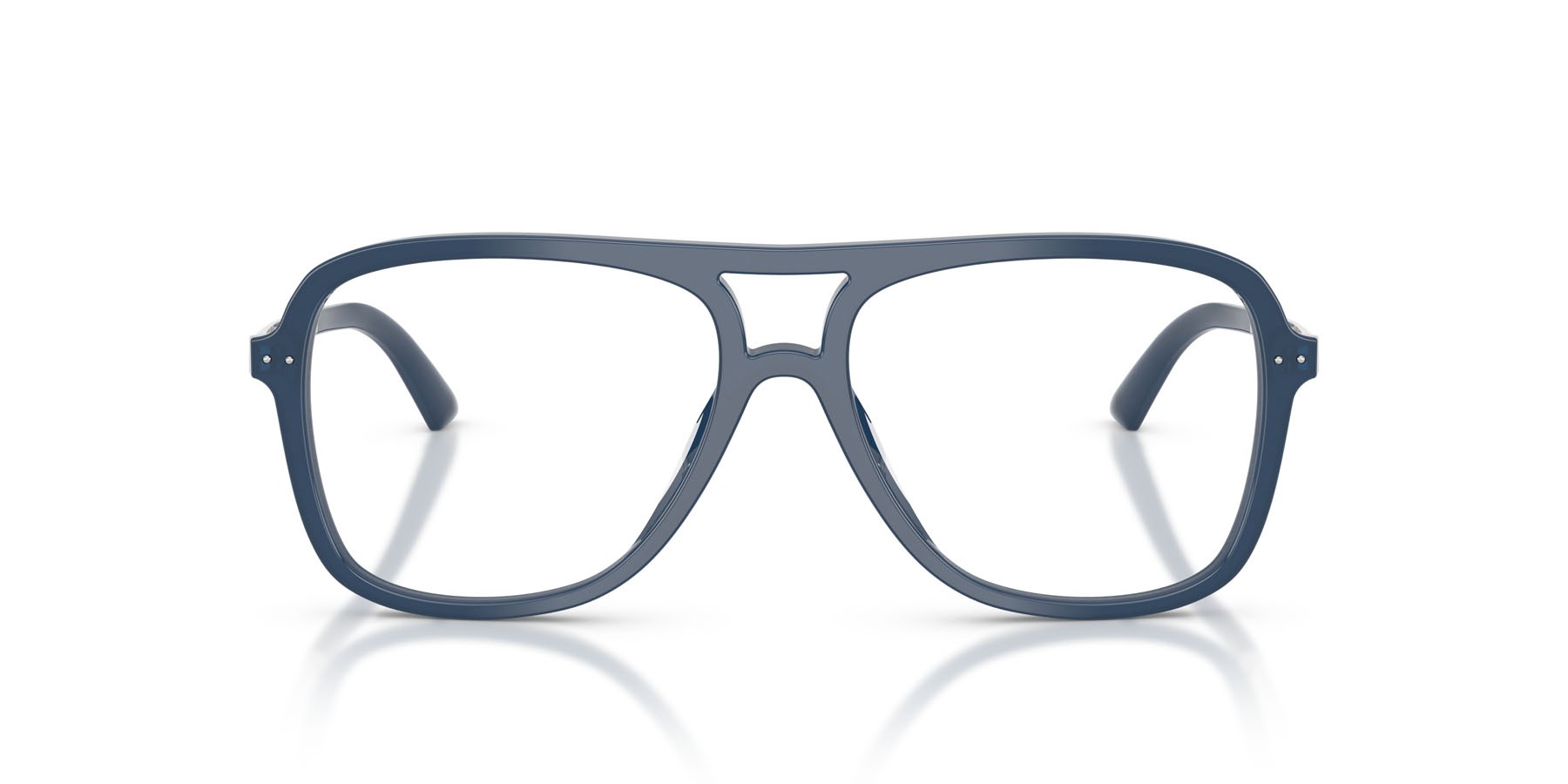 Eyeglasses Jimmy Choo JC 3052U (5088) color navy opalino shape aviator lenses lente demo