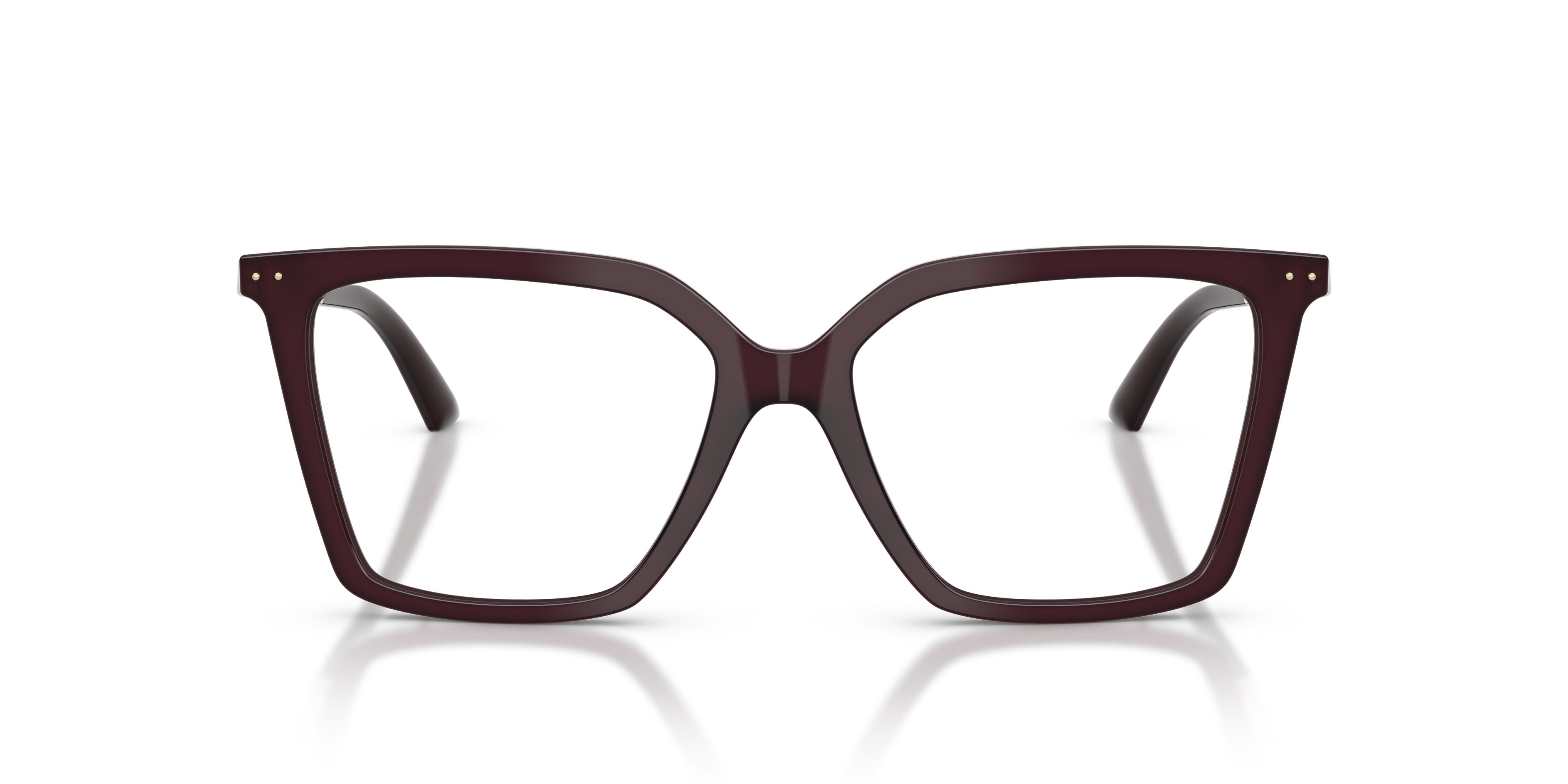 Eyeglasses Jimmy Choo JC 3054U (5086) color prugna opalino shape cat eye lenses lente demo