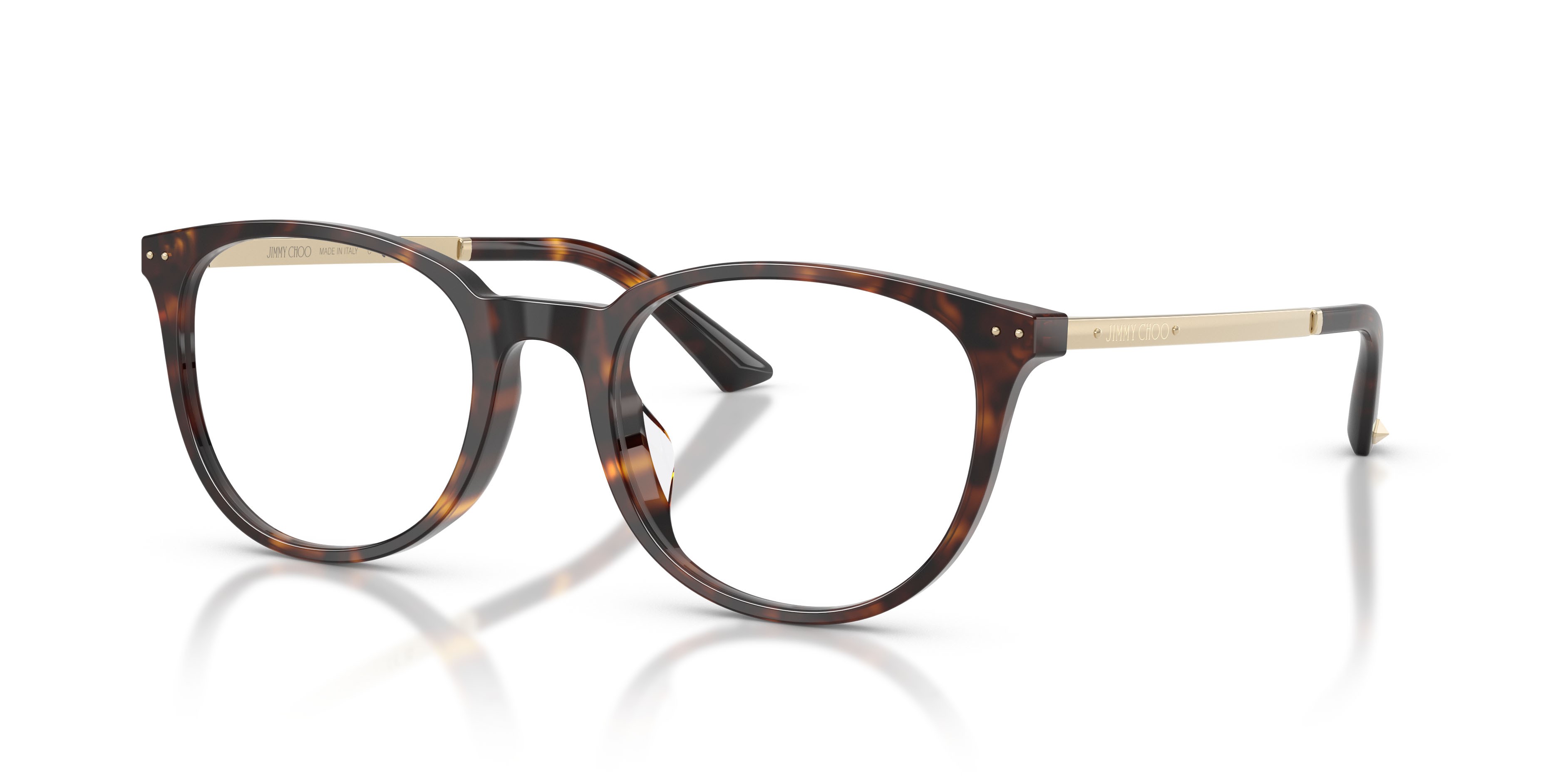 Eyeglasses Jimmy Choo JC 3055D (5002) color havana shape pantos lenses lente demo