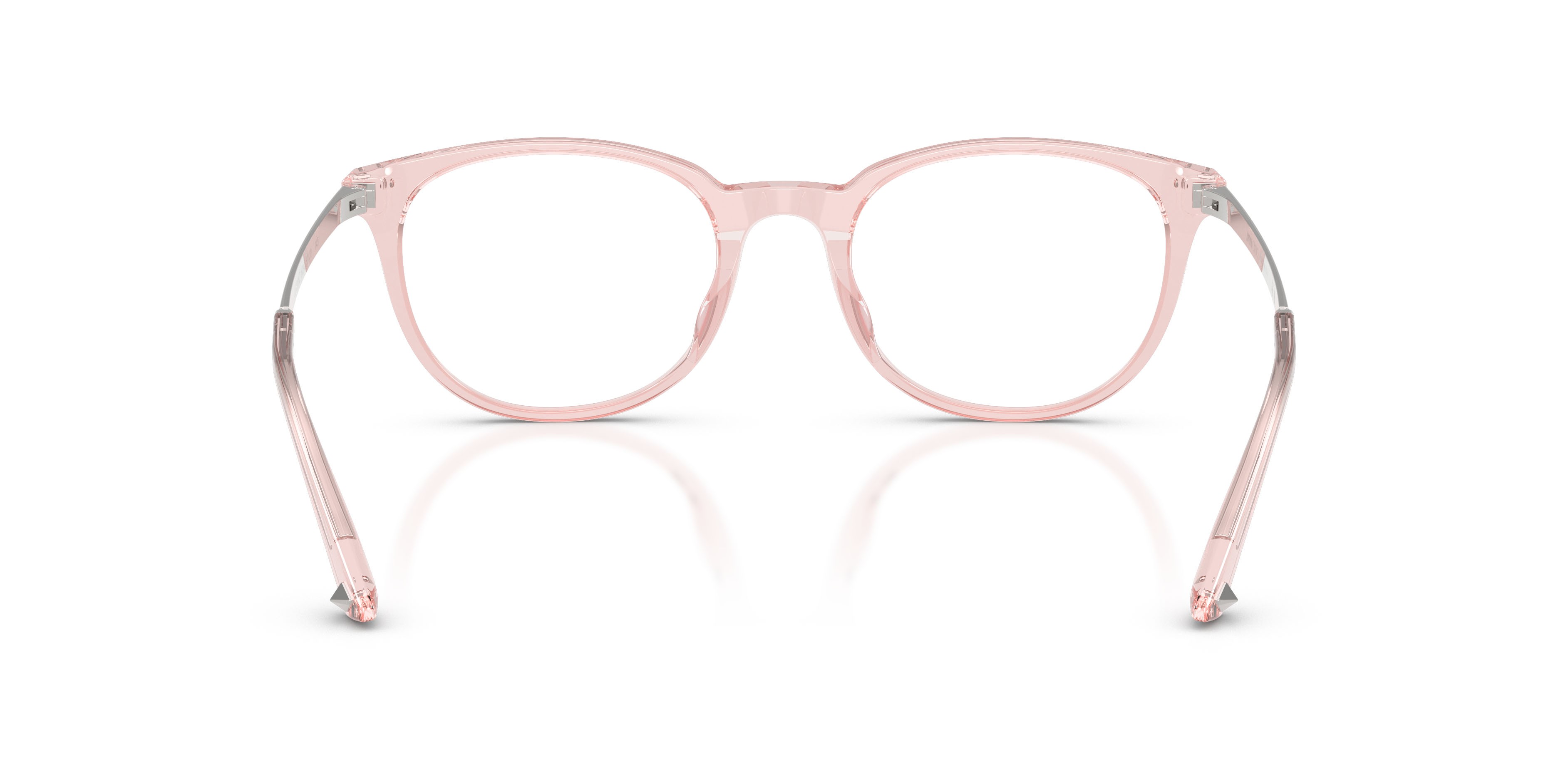 Eyeglasses Jimmy Choo JC 3055D (5034) color rosa trasparente shape pantos lenses lente demo