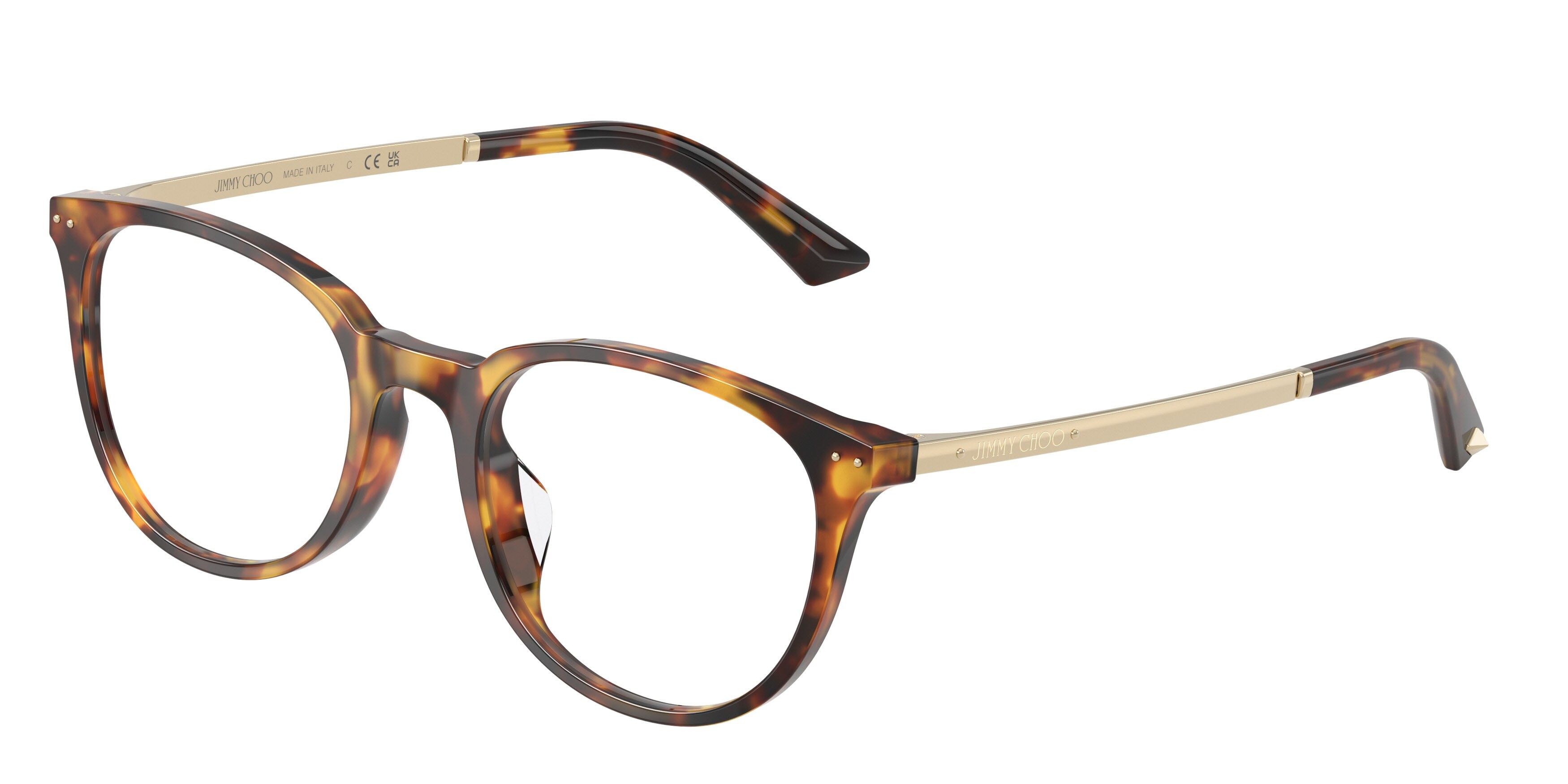 Eyeglasses Jimmy Choo JC 3055D (5110) color tartarugato marrone shape pantos lenses lente demo