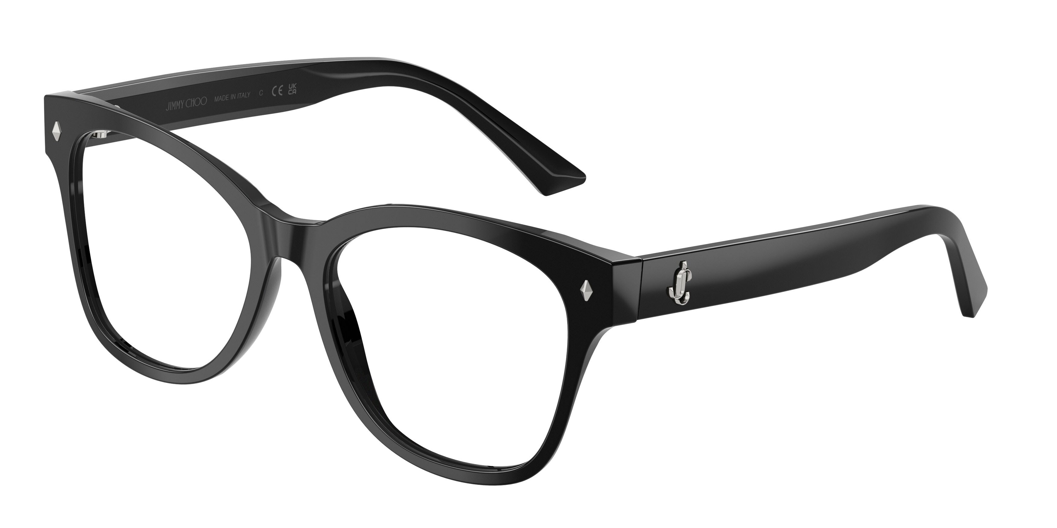 Eyeglasses Jimmy Choo JC 3056 (5017) color nero shape square lenses lente demo